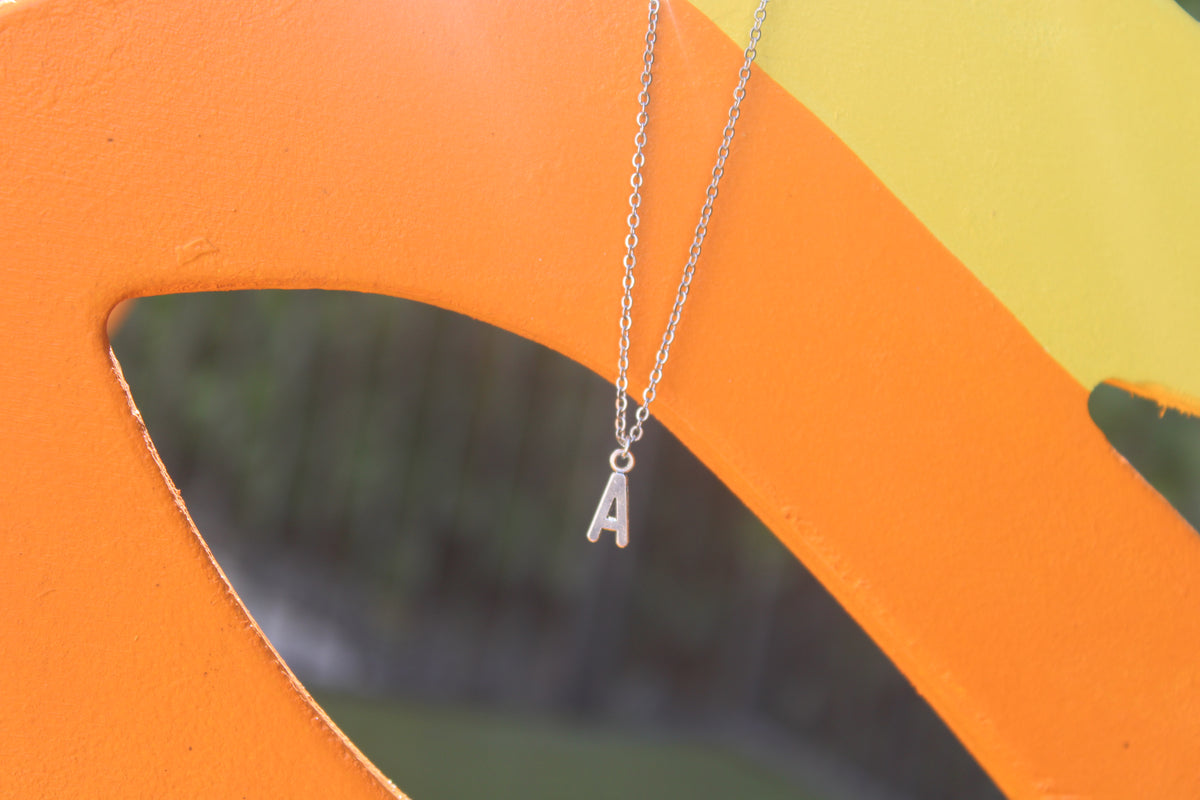 Initial necklaces 
