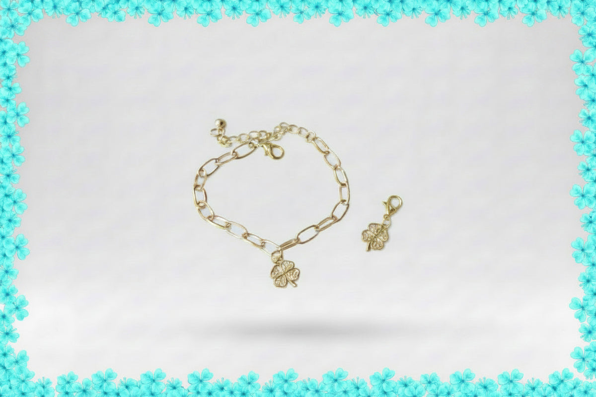 Charm bracelet and pony charm 