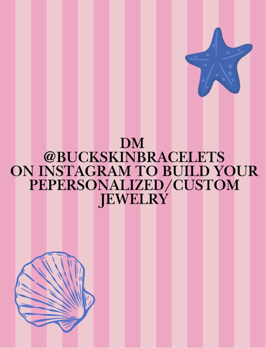 Custom charm bracelet ￼