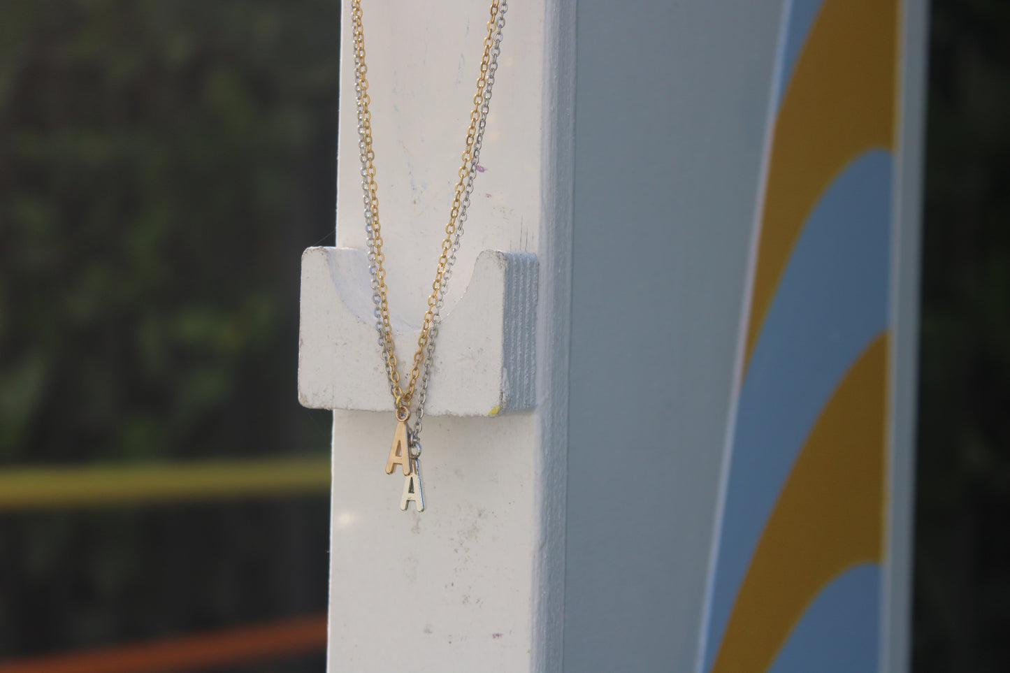 Initial necklaces ￼