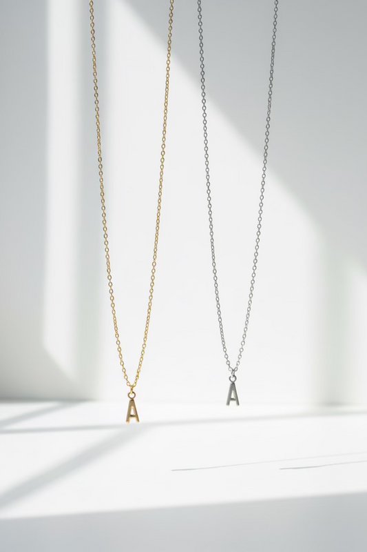 Initial necklaces ￼