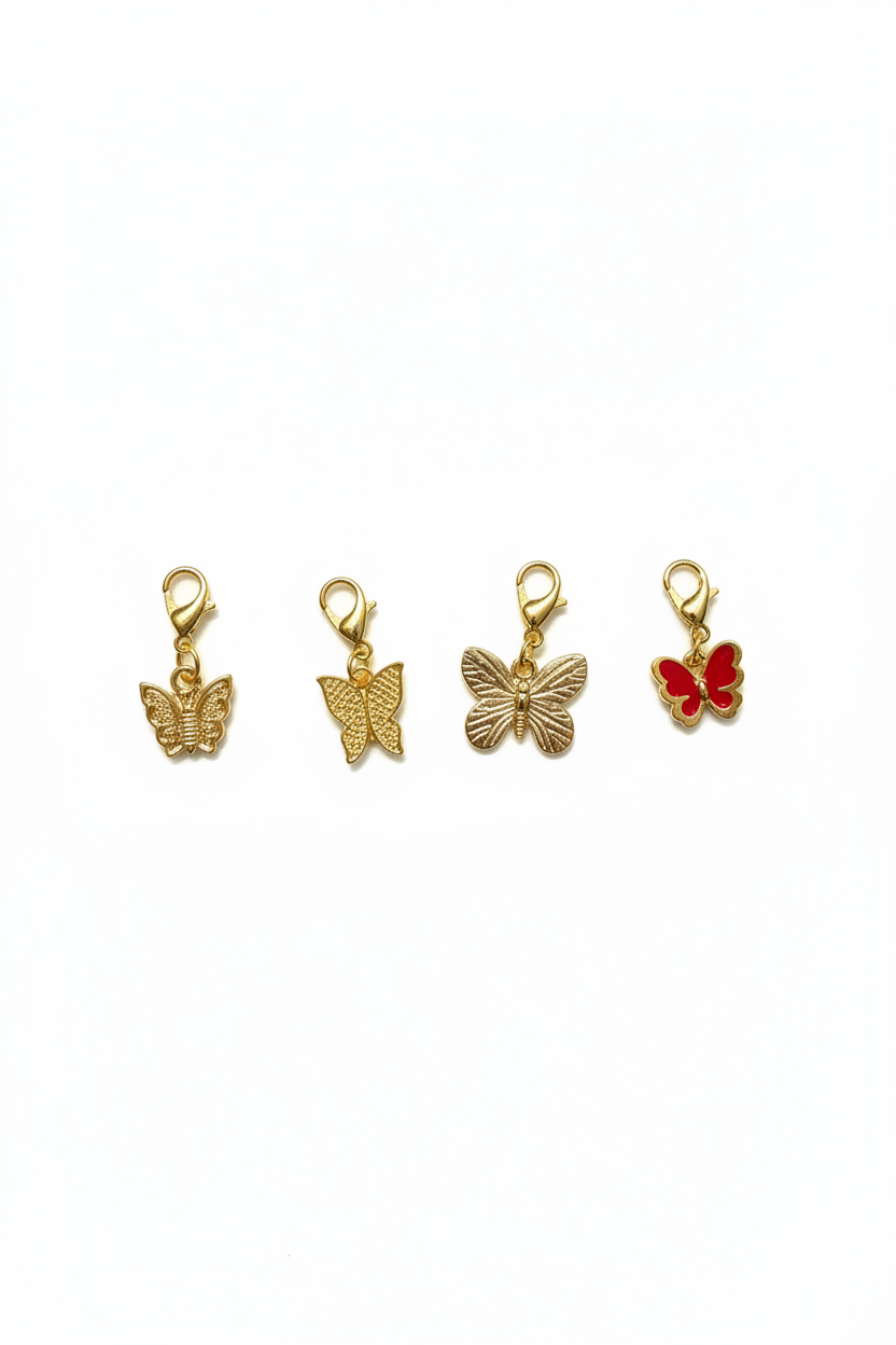 Pony bridle and mane charms
