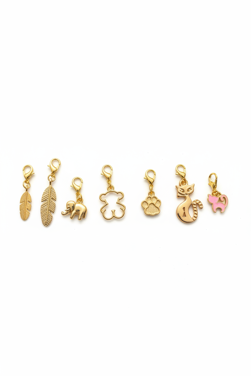 Pony bridle and mane charms