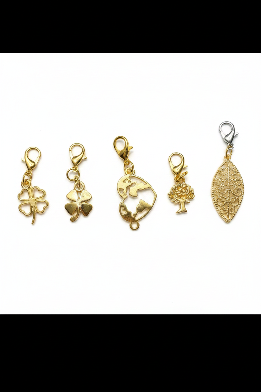 Pony bridle and mane charms